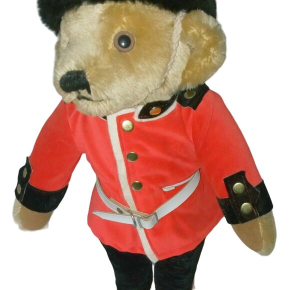 Merrythought British Royal Palace Guardsman Soldier Teddy Bear 20" Vintage - Picture 2 of 7
